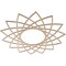Ekena Millwork Eleanor Wood Fretwork Pierced Ceiling Medallion, Alder, 36"OD x 13 7/8"ID x 3/8"T CMWP36X36X0375EAAL - alternate 2